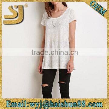 casual fashion latest ladies fashion long smart top design