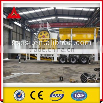 Rock Mobile Crushing Screening Plant