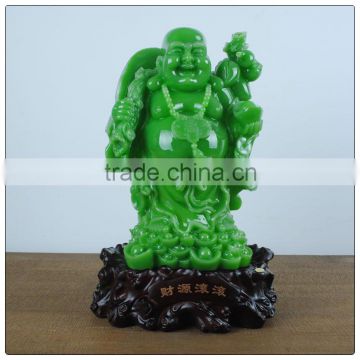 Big size jade buddha statue , large resin buddha statue hot sales