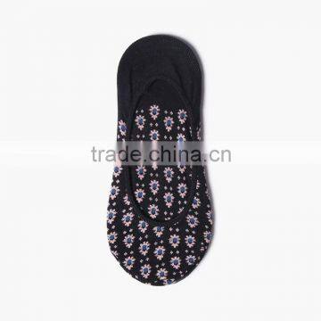 Custom Cotton Knitted Women No Show Ankle Invisible Sock photo-3