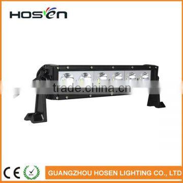 high brightness 60w single row off road 10w led light bar for car roof top