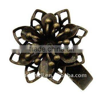 Iron Rhinestone Ring Mountings(IFIN-Q010-AB)