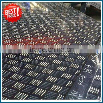 3003 3004 aluminum checkered plate and sheet weight