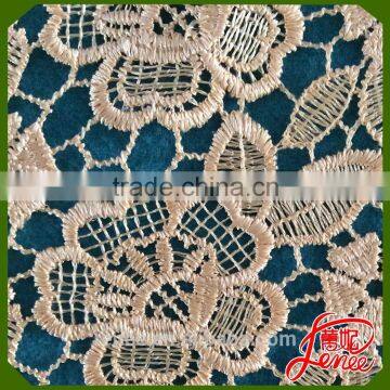 POPULAR GARMENT CHOICE REASONABLE PRICE CHEMICAL EMBROIDERY FABRIC