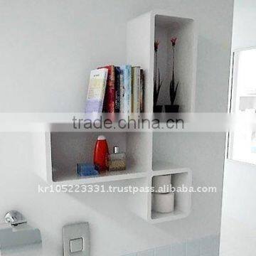 Decorative transformal wall shelf