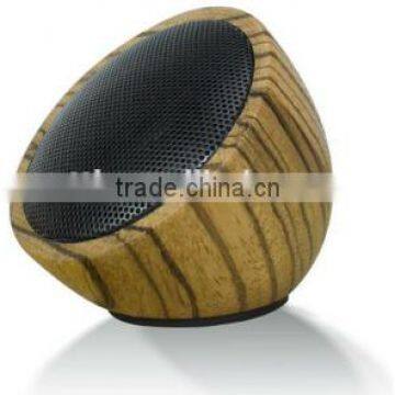 2014 creative eco-friendly portbale mini wood bluetooth speaker, subwoofer bluetooth speaker