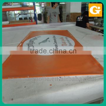 Durable outdoor advertising banners with UV printing