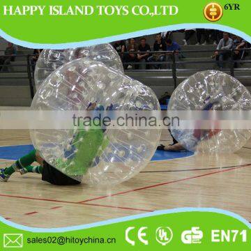 High quality PVC/TPU human inflatable bumper bubble ball