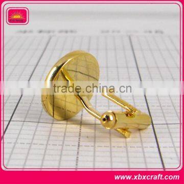 Custom Nice-looking Fashion & Promotional 18k Gold Cufflinks photo-4