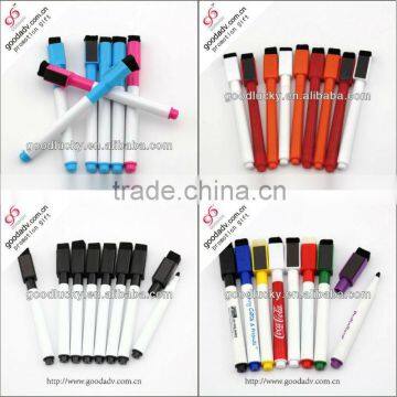 Promotion eco-friendly gift marker pen/magnetic erasable pen