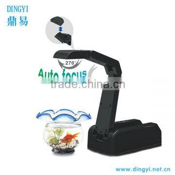 High definition digital visualizer 5MP A4 camera head 270degree rotation