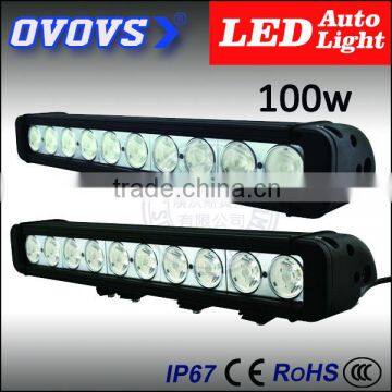 ovovs High power 100w off road led light bar 12inch for four wheel drive vehicle light bar