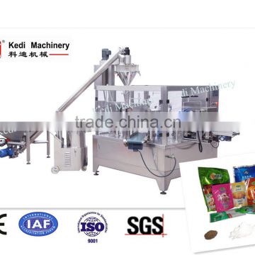 Automatic Preformed Pouch Packaging Machine for Powder