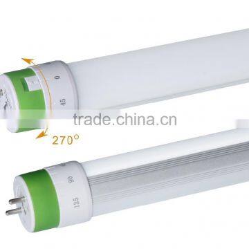 Factory Made Best Quality CE RoHs UL DLC TUV SAA Rotatable T8 Led Tube Light 2ft 4ft 5ft 600mm 1200mm 1500mm 0.6m 1.2m 1.5m photo-2