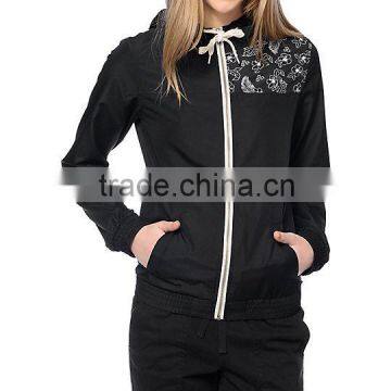 Empyre Tropical Block Windbreaker jacket for women clothing