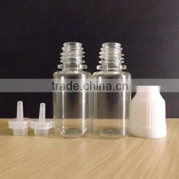 2015 new product 8ml pet bottle plastic bottle for liquid thc e cigarette