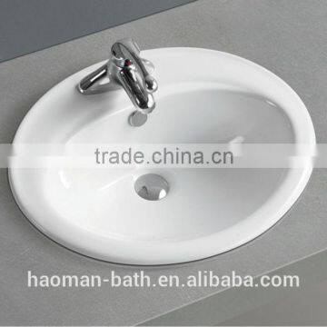 HM-A-03 Ceramic above counter top wash sink