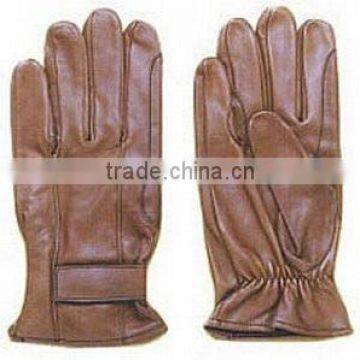 DL-1515 New Fashion Men Leather Motorcycle Gloves Black High Quality Gloves With Good Price