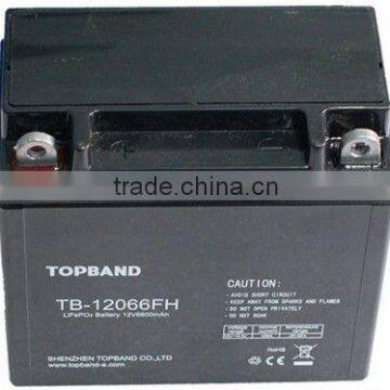 12v 6.6ah motorcycle battery