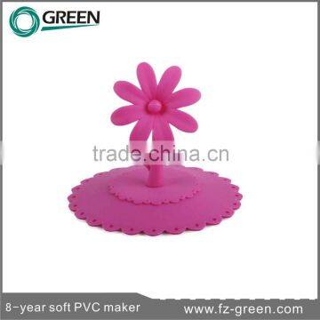 silicone flower diy silicone cup lid