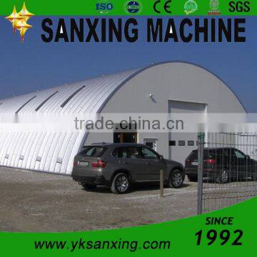 ACM SX-1250-800 ARCH ROOF K BUILDING EQUIPMENT/SANXING K Q SPAN BUILDING MACHINE photo-5