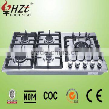 2016 Gas Cooktops Type and Cast Iron Surface Material cast iron gas stove gas cooker