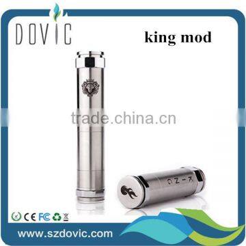 Dovic new products stainless steel e cig king mod in store