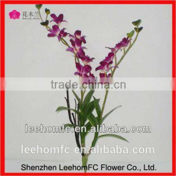 Bottom price OEM high quality single stem silk flower