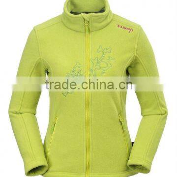 Girl's yellow polar fleece coats and jackets(2XW13C1)