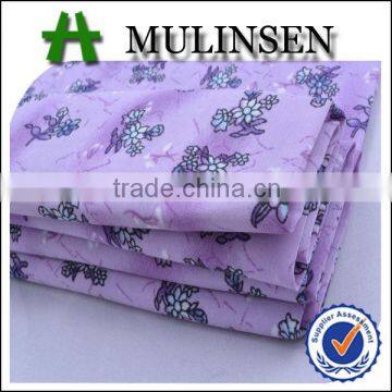 Polyester woven printed high twist koshibo crepe