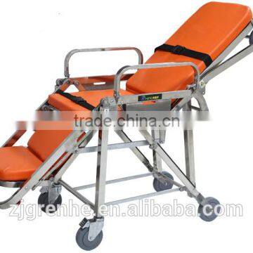 Hot Sale Aluminum Medical Stretcher ,Ambulance foldable stretcher