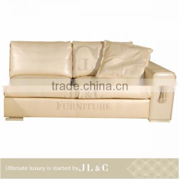 JS17 Living Room Furniture Sectional Sofa Full Grain Leather Sofa From JL&C Luxury Home Furniture New Sofa Designs