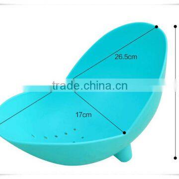 Hot Sell Simple Kitchen Plastic Vegetable and Fruit Storage Basket Ll010 photo-2