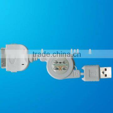 for Iphone 3G , 4G Retractable Cable