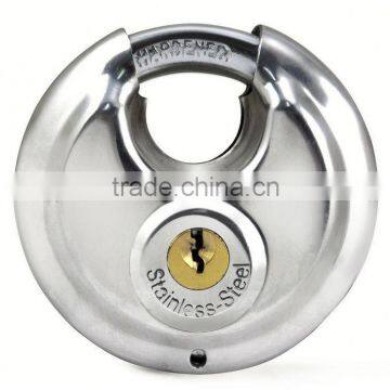 Disc Padlock Waterproof Discus Padlocks Stainless Steel Discus Padlock A2004 photo-4