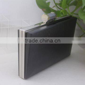 2016 Shiny Silver Box Purse Frame for Dressing Hard Case Clutch photo-3