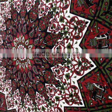 Green Mandala Tapestry Indian Tapestry Bedspread Bohemian Hippie Tapestry Beach Throw Indian Mandala Tapestry Wall Hanging Art photo-4