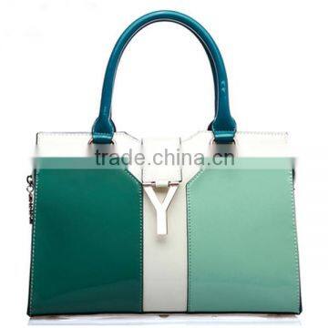 2014 new style lady designer candy color leather bag