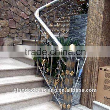 BX decorative metal steel stair and railing