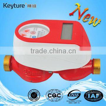 Smart Water Meter With Mechanical Sealed Valve(Red Color)