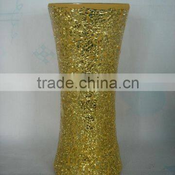 mosaic glass vases for home decoration