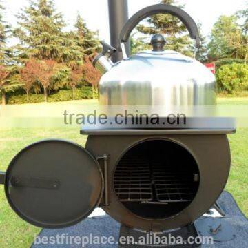 cabin wood camping stove