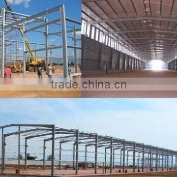 Steel structure workshop construction building