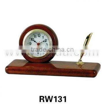 azan wooden clock