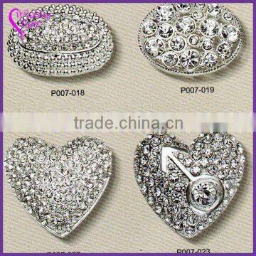 New Arrival Factory Wholesale vintage wedding rhinestone buckle