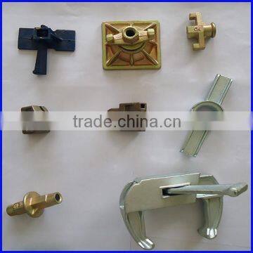 galvanized construction scaffolding base jack nut