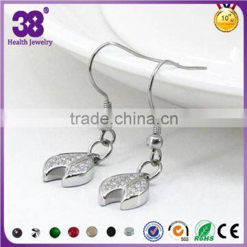 2016 Europan Hot Selling Custom Jewelry With Zircon & Anion Earring photo-6