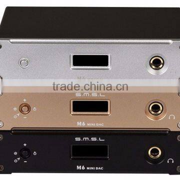 SMSL M6 32Bit/384KHz HiFi Multifunctional Mini DAC Decoder + Headphone Amplifier Asynchronous photo-5