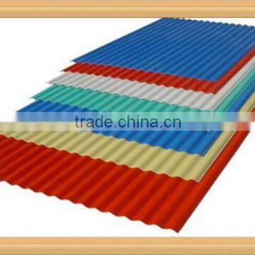 Pre-painted galvanized corrugated steel tiles