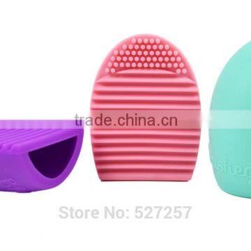 Hot Brushegg Clean Brushes Makeup Wash Brush Silica Scrubber Board Cosmetic Cleaning Tools Makeup Brushes photo-6